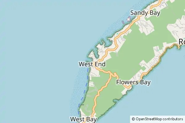 Karte: West End • © OpenStreetMap contributors Karte West End