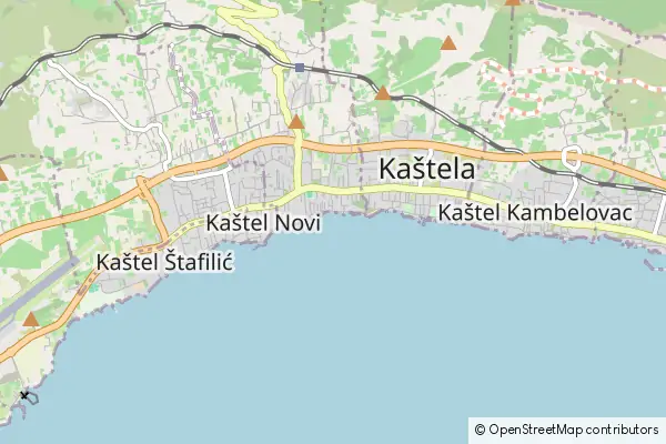 Karte Kaštel Stari