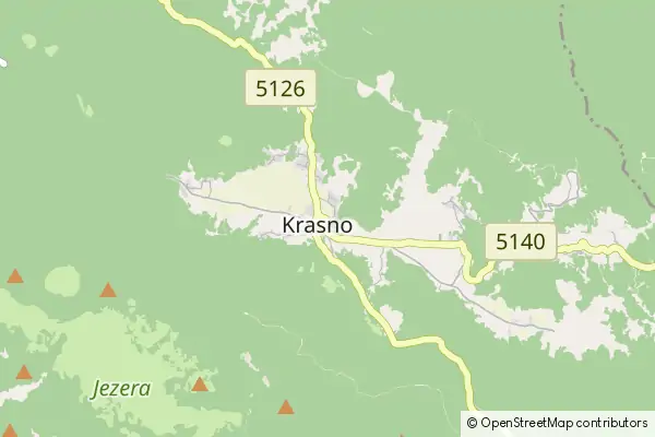 Karte Krasno Polje