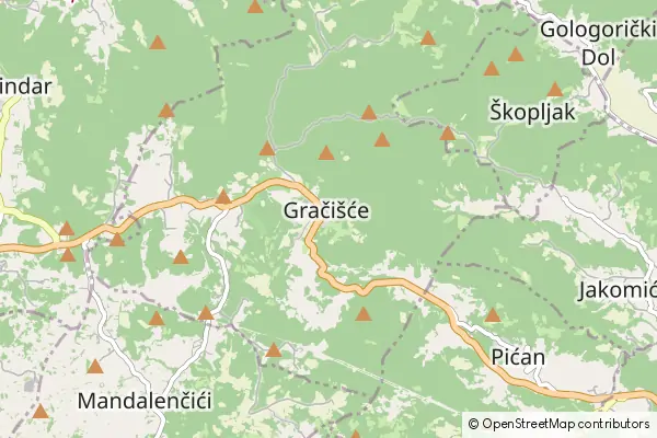 Karte Gračišće