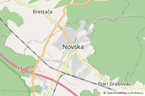 Karte Novska