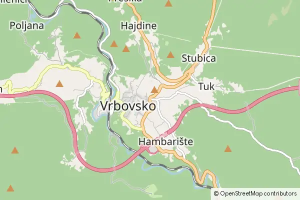 Karte Vrbovsko