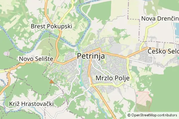 Karte Petrinja