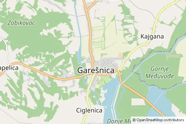 Karte Garešnica