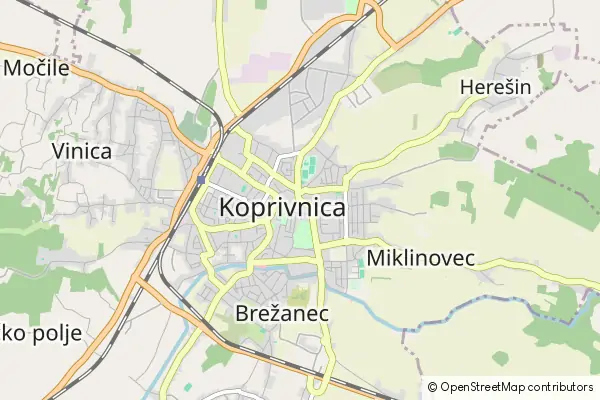 Karte Koprivnica