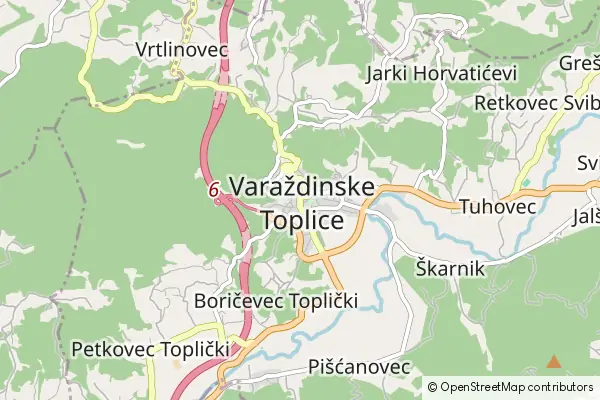 Karte Varaždinske toplice