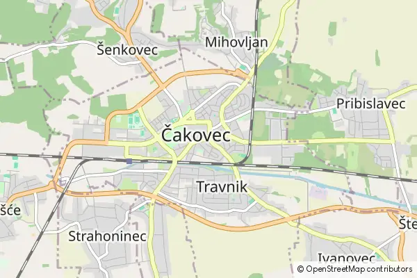 Karte Čakovec