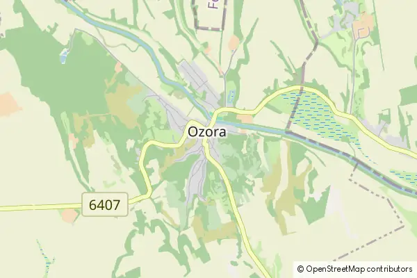 Karte Ozora