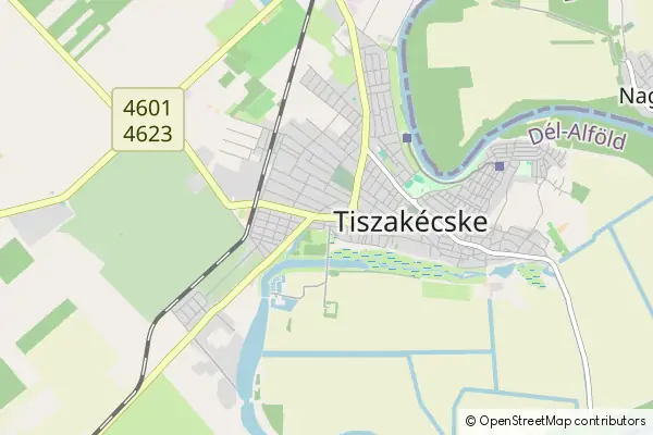 Karte Tiszakécske