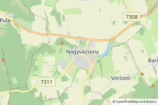 Karte Nagyvázsony