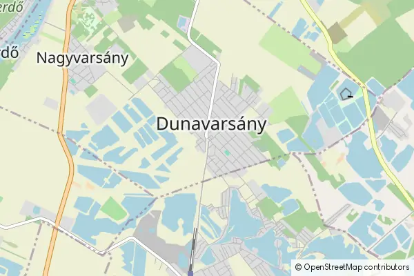 Karte Dunavarsány