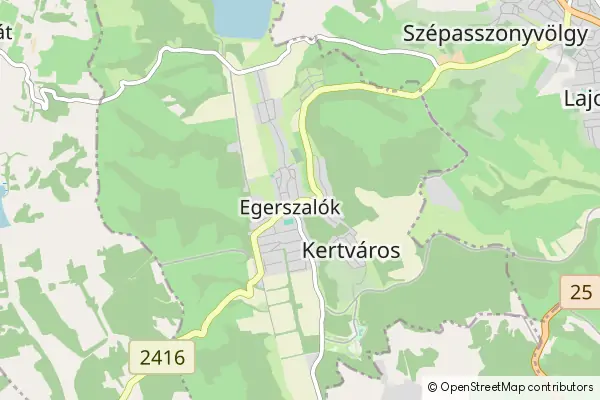 Karte Egerszalók