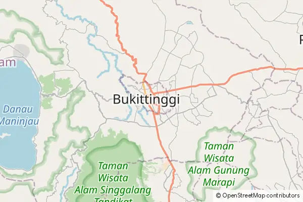 Karte Bukittinggi