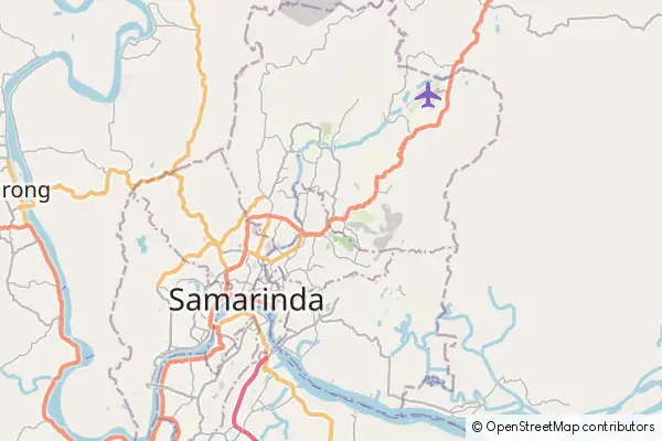 Karte Samarinda