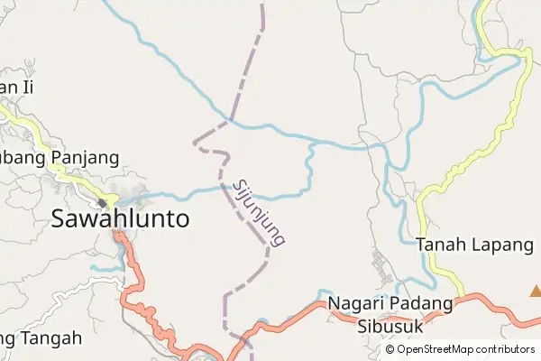 Karte Sawahlunto