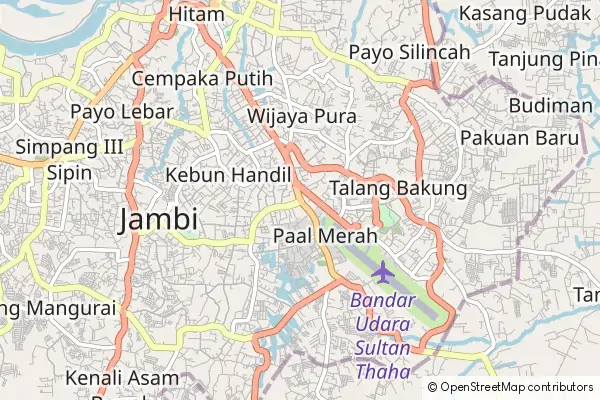 Karte Jambi