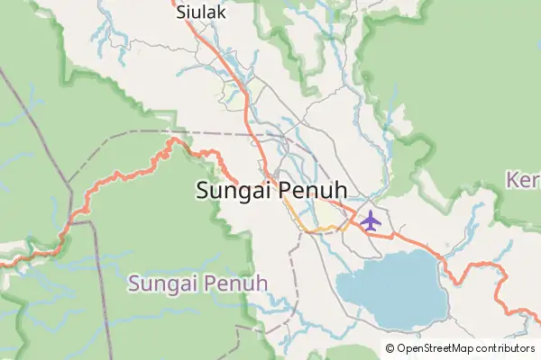 Karte Sungai Penuh