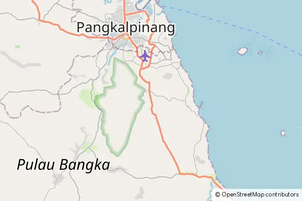 Karte Pangkal Pinang