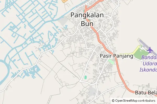 Karte Pangkalan Bun