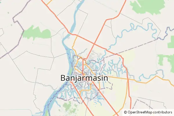 Karte Banjarmasin