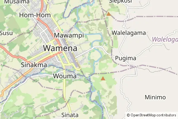 Karte Wamena