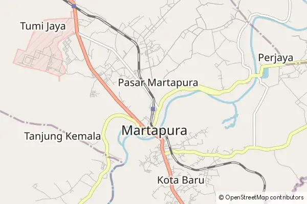 Karte Martapura