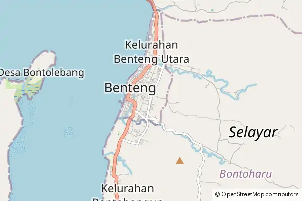 Karte Benteng