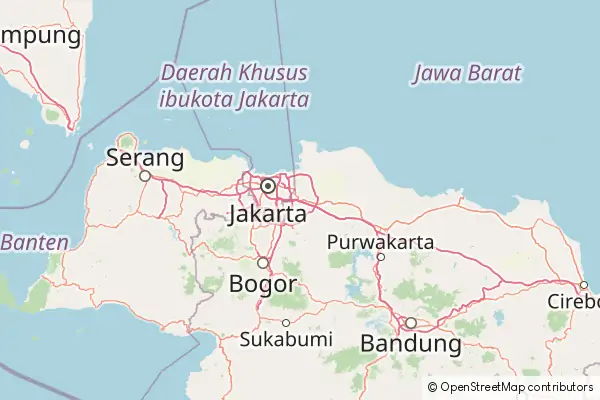 Karte Bekasi