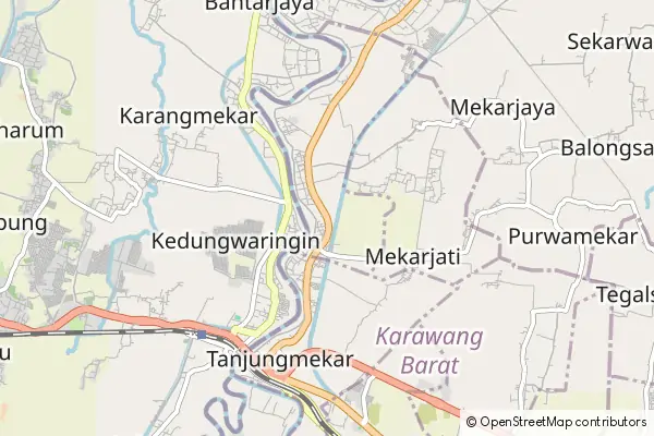 Karte Karawang