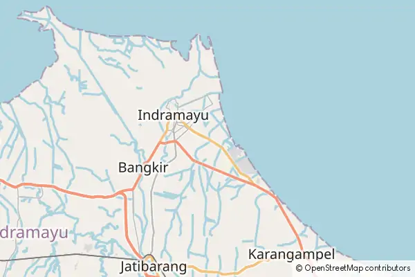 Karte Indramayu