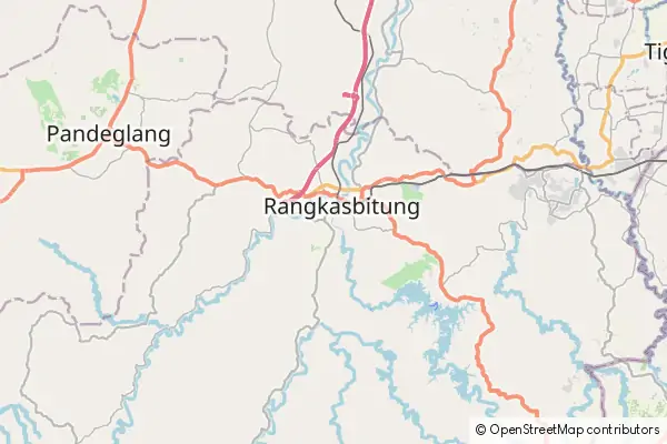 Karte Rangkasbitung