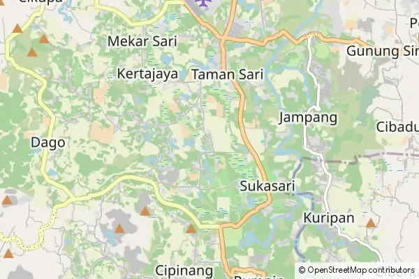 Karte Sentul