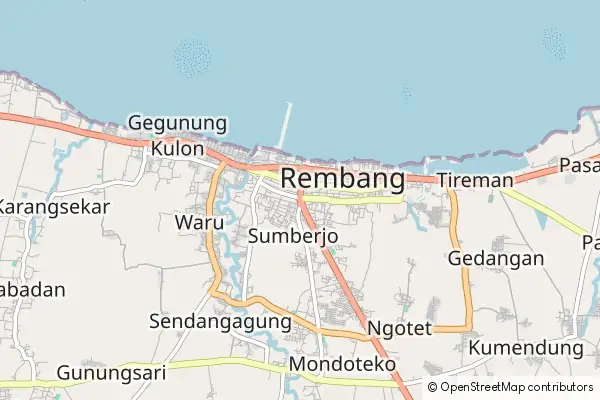 Karte Rembang