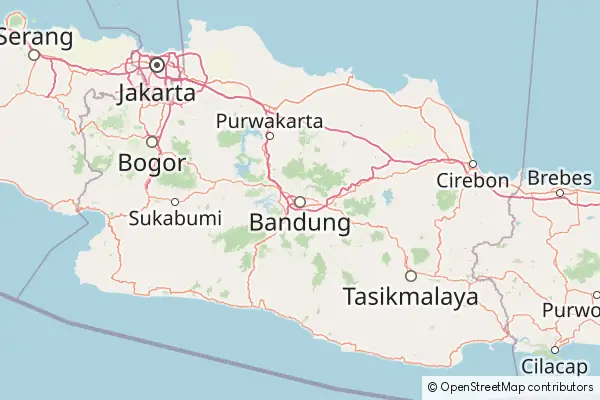 Karte Bandung