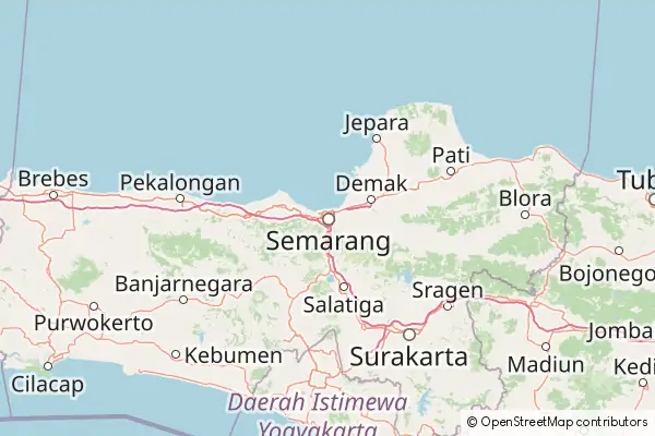 Karte Semarang