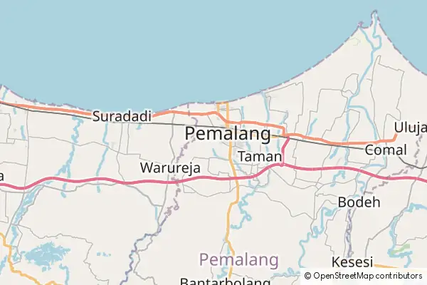 Karte Pemalang