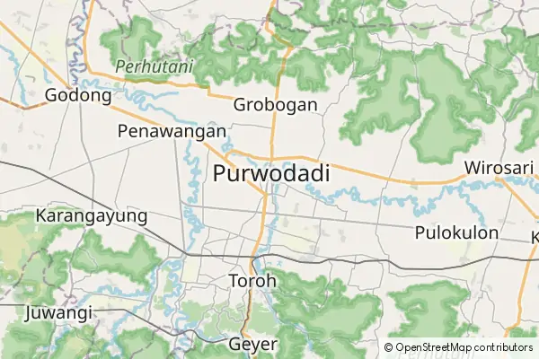 Karte Purwodadi