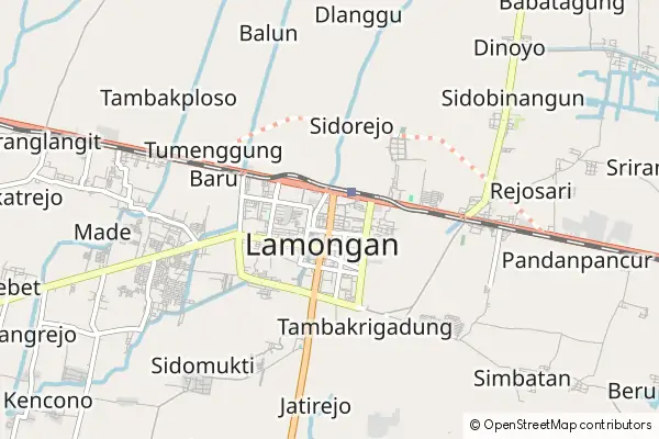 Karte Lamongan