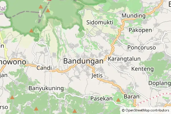 Karte Bandungan