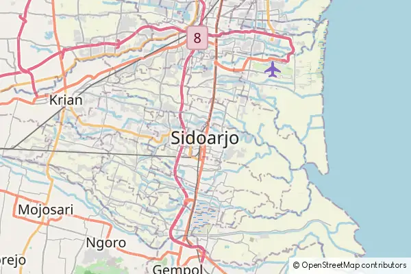 Karte Sidoarjo