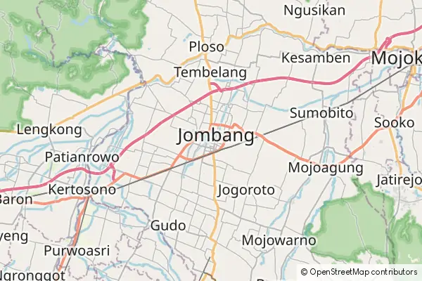 Karte Jombang
