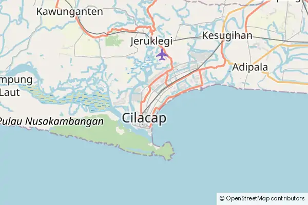 Karte Cilacap