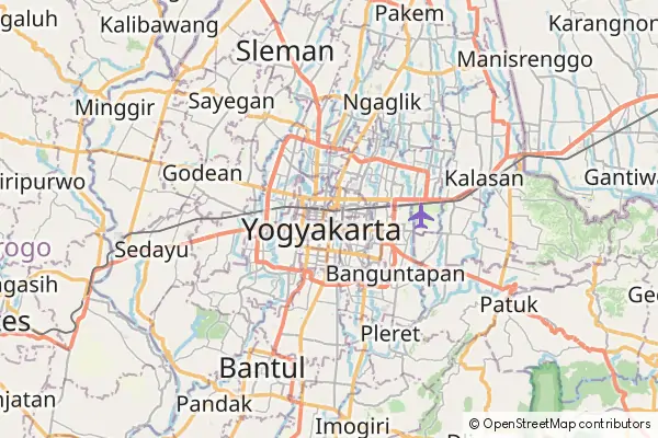 Karte Yogyakarta