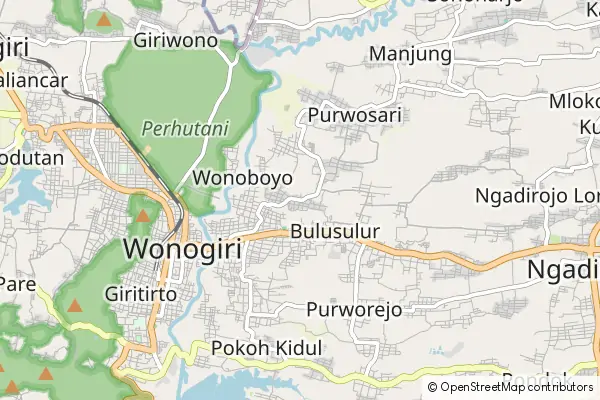 Karte Wonogiri