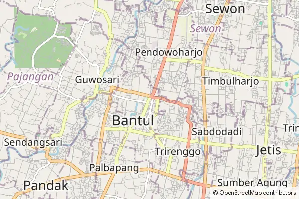 Karte Bantul