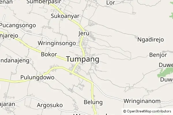 Karte Tumpang