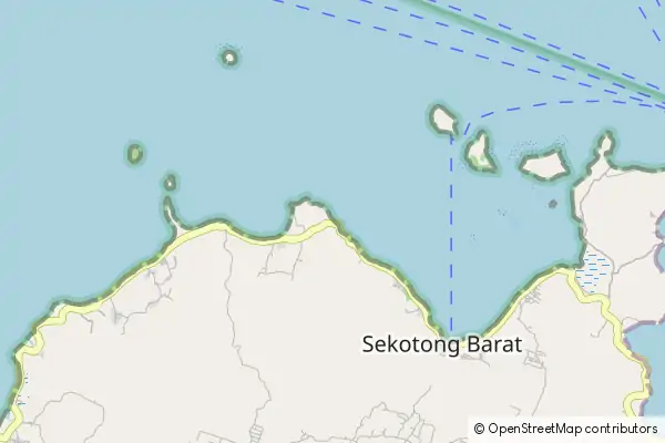 Karte Desa Sekotong Barat