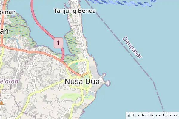 Karte Nusa Dua