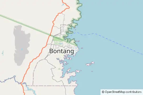 Karte Bontang