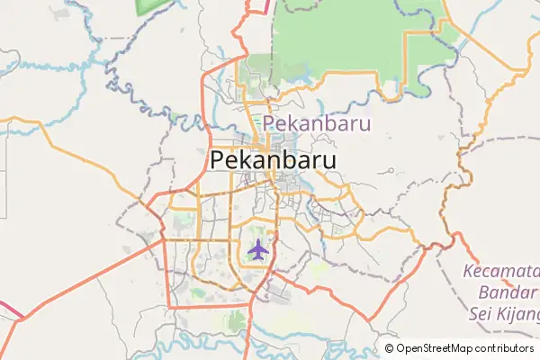 Karte Pekanbaru